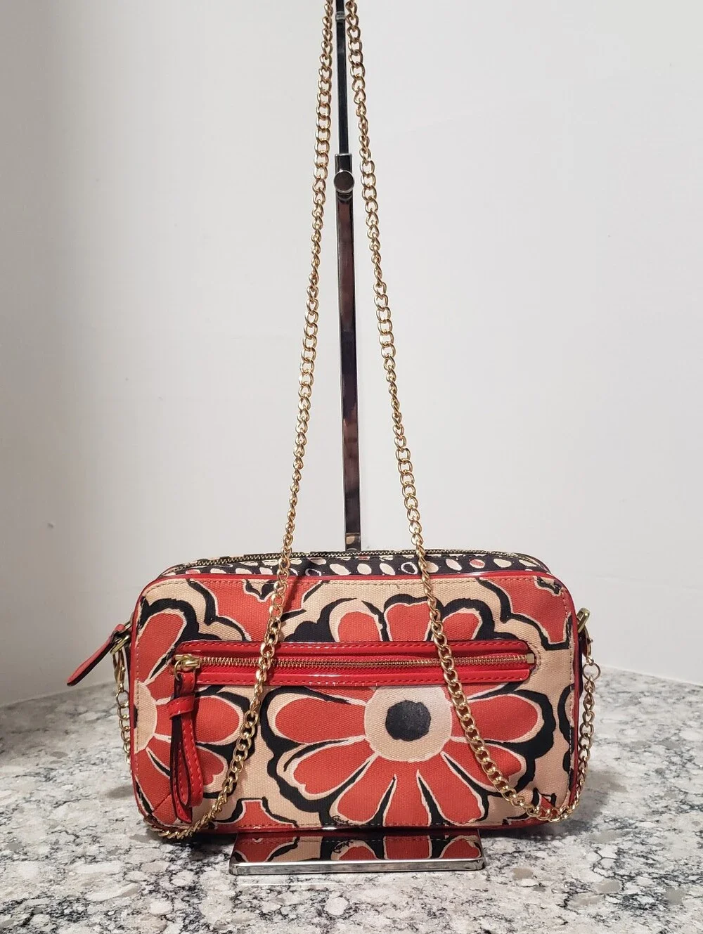 Coach Poppy Desert Sky Floral Crossbody Bag